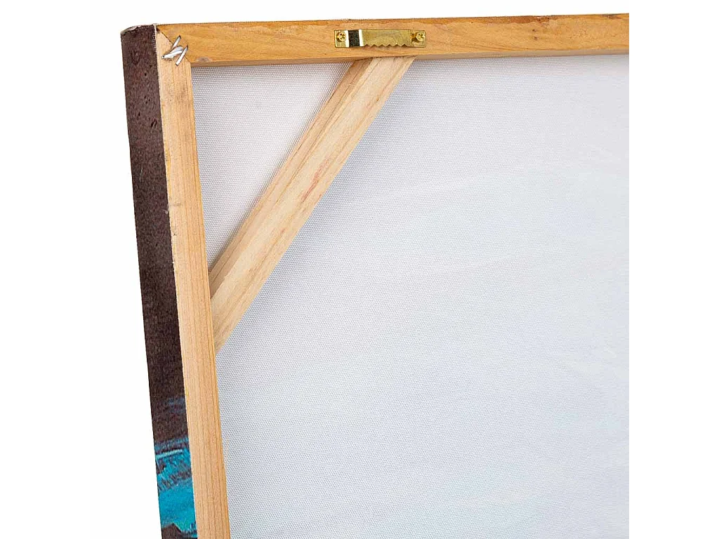 Pintura pintada à mão com relevo cinza 100x100x3