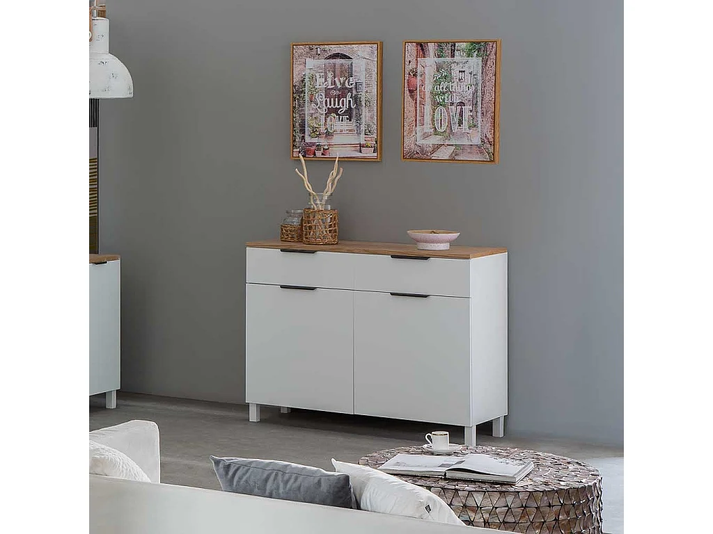 Bedrucktes Leinwandgemälde mit Rahmen 50x60x4 h cm