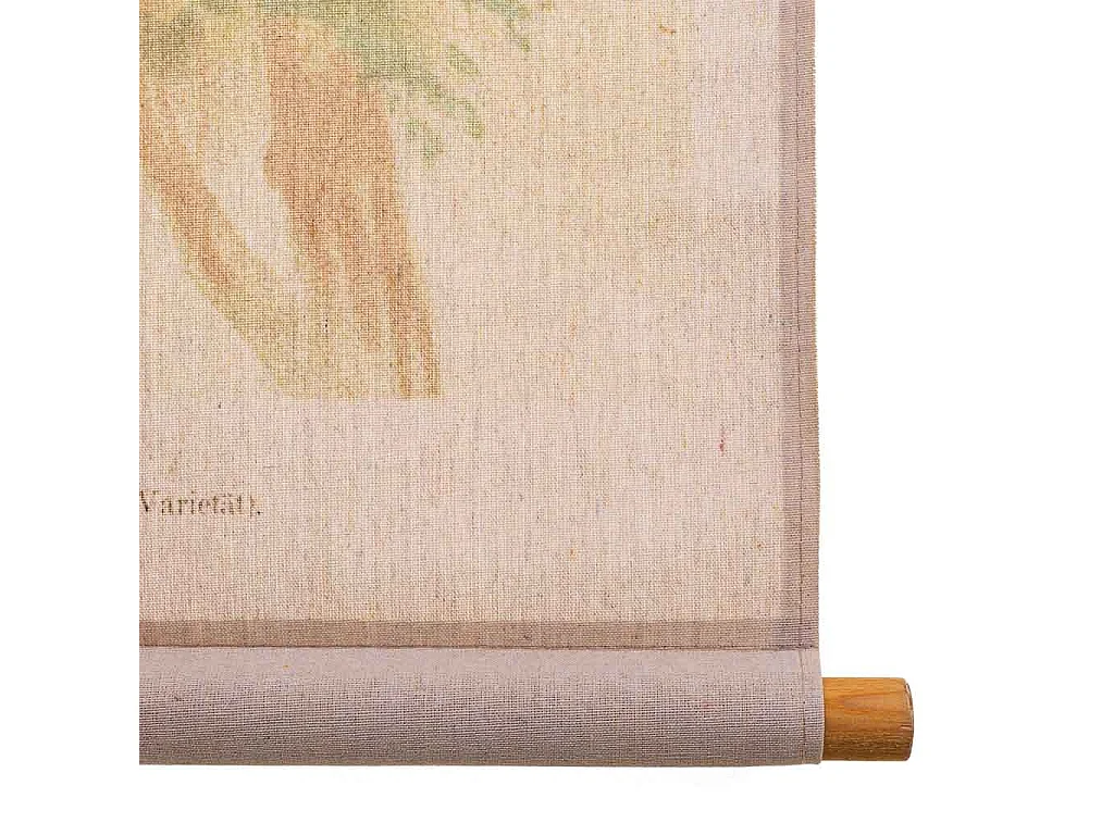 Bedruckte Pergamentleinwand aus Stoff, 65 x 95 x 2,5 cm