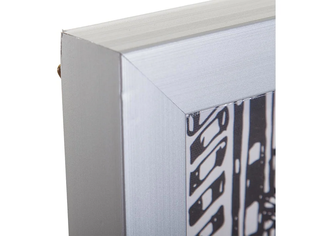 Pintura em tela dupla impressa com moldura 80x80x4