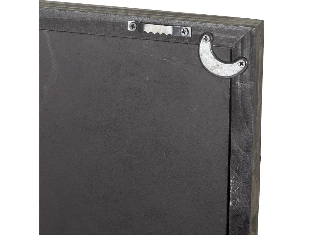 Cadre en métal avec verre 33x2,5x93h