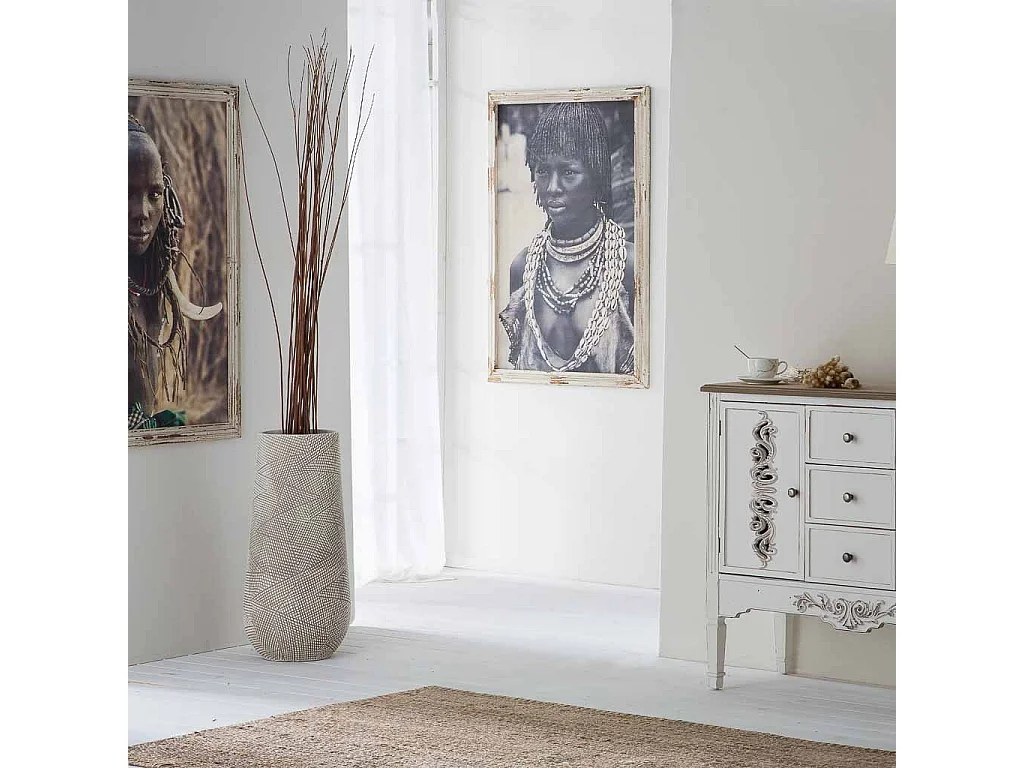 Pintura fotográfica de retrato 79,5x3x110