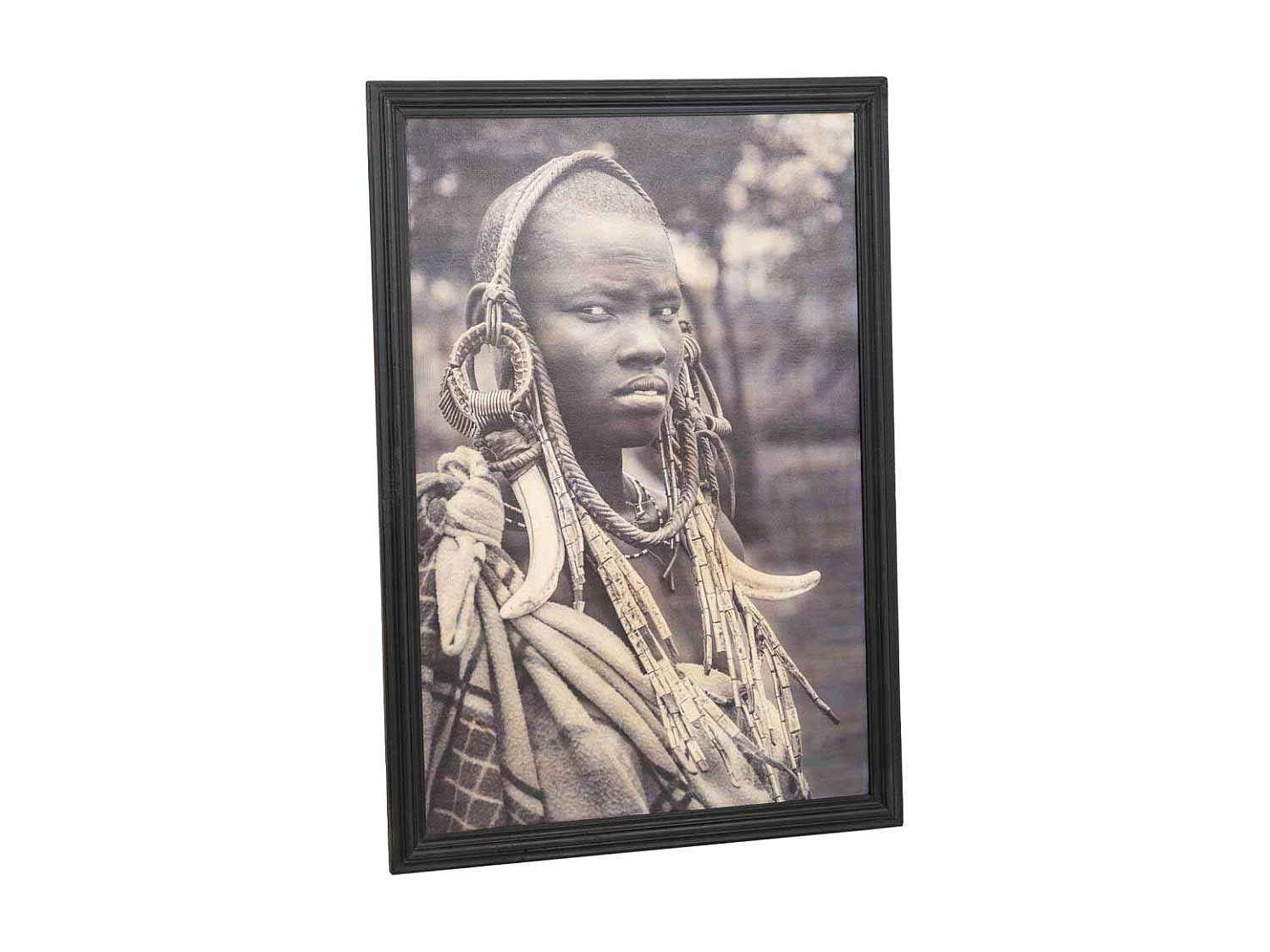 Fotografisches Porträtgemälde 75x3x109h cm