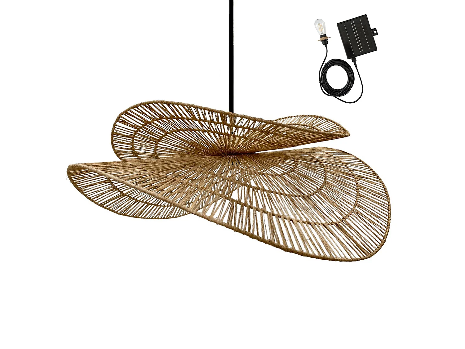 Suspension solaire bohème SOLARA SOLAR D80cm