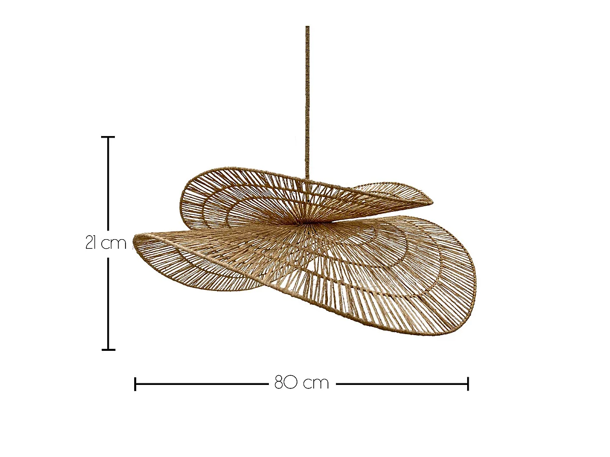 Suspension solaire bohème SOLARA SOLAR D80cm