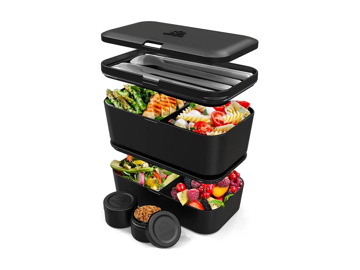 Bento Encastrable 1,5 l noir onyx