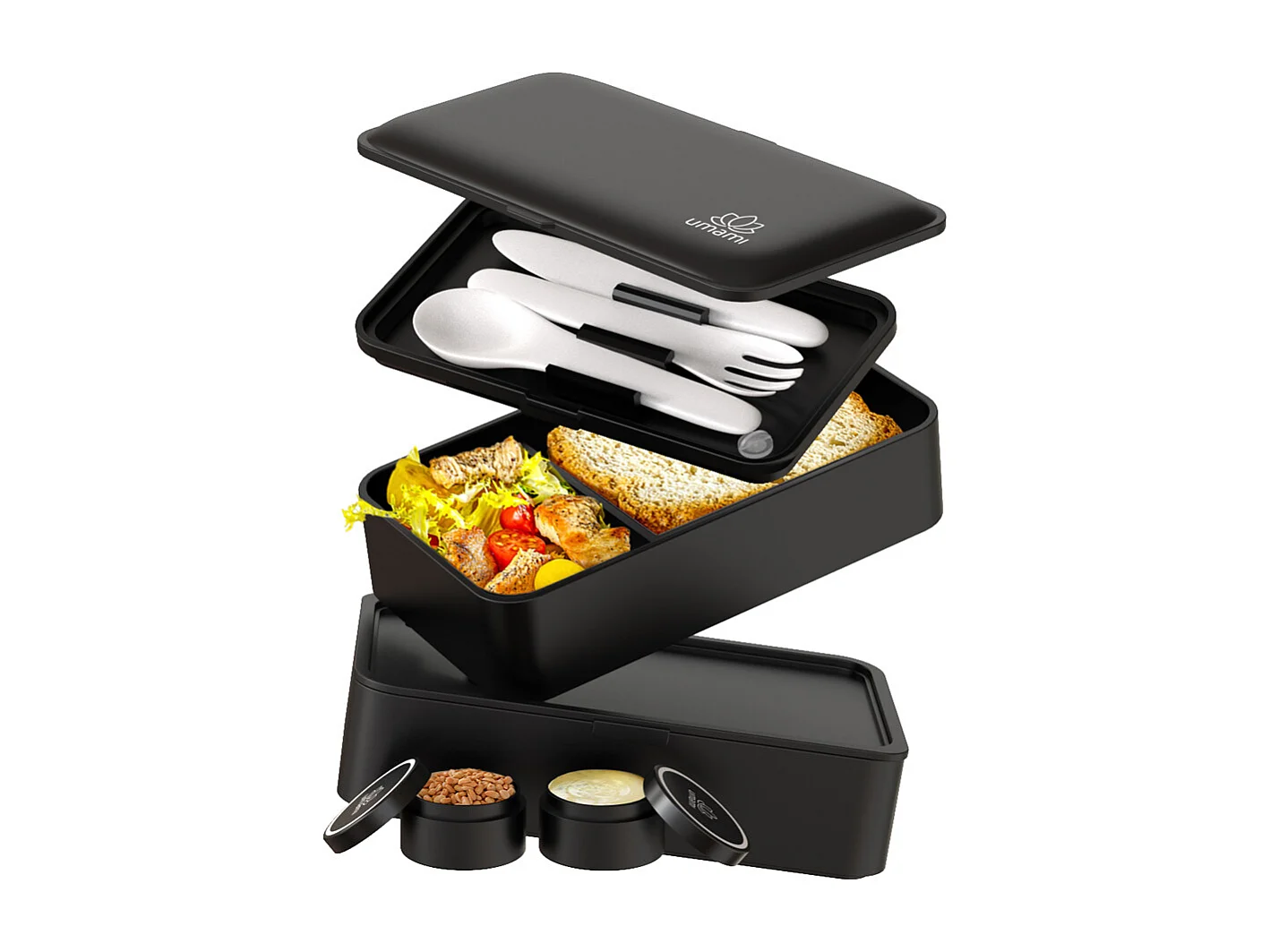 Bento Original  1,2 l noir mat