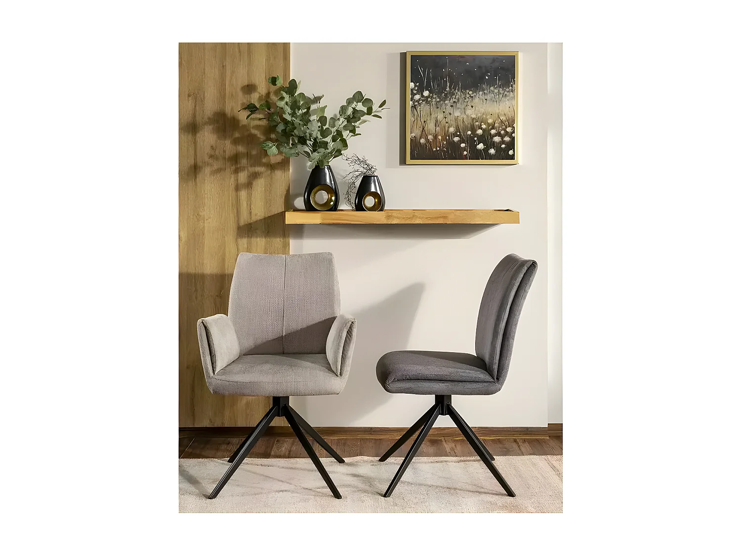 Chaise Coco Lux/Tissu/Beige