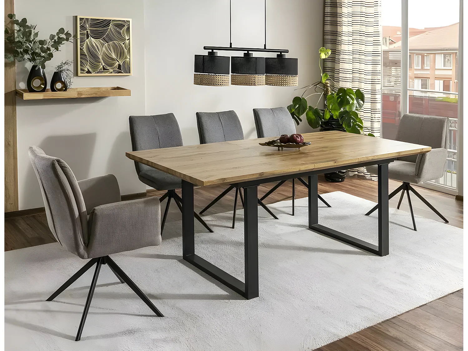 Chaise Coco Lux/Tissu/Beige