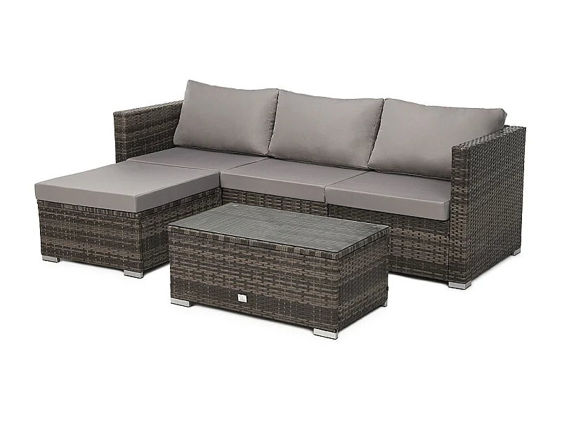 PolyRattan Canapé de jardin