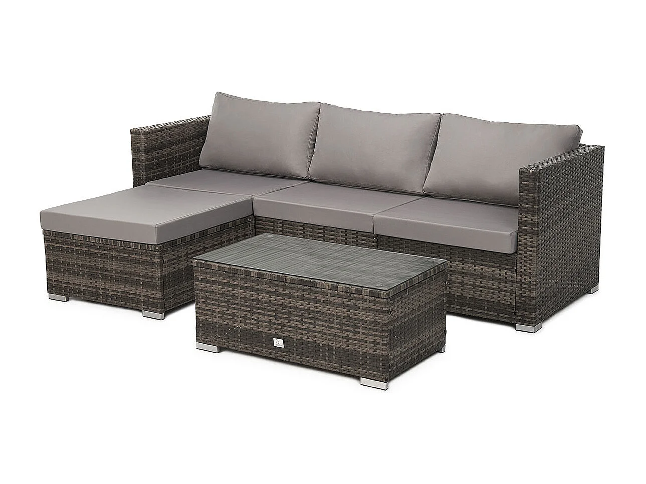 PolyRattan Canapé de jardin