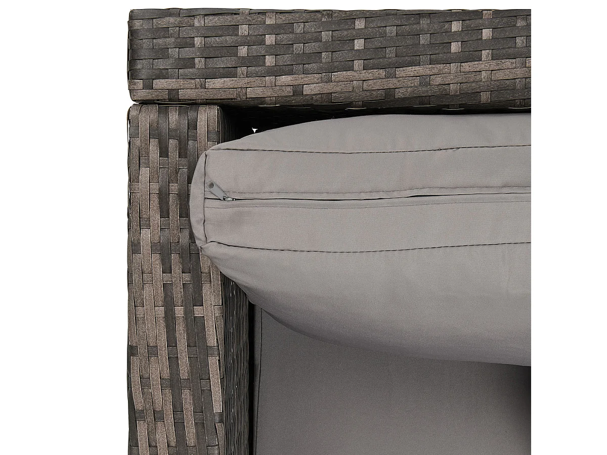 PolyRattan Canapé de jardin