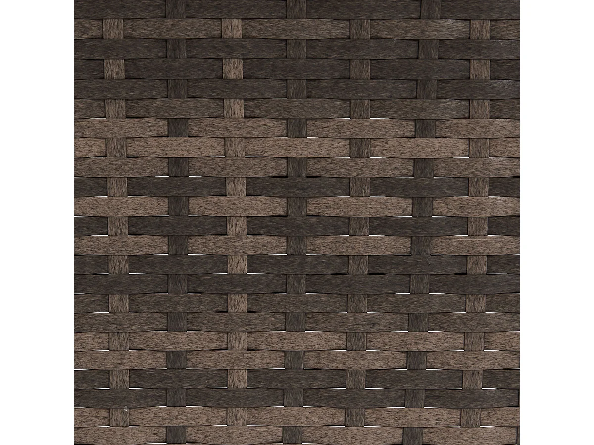 PolyRattan Canapé de jardin