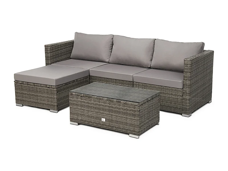 PolyRattan Canapé de jardin