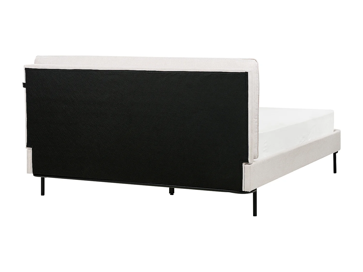 Cama Tecido CORIO 160 x 200 cm Creme