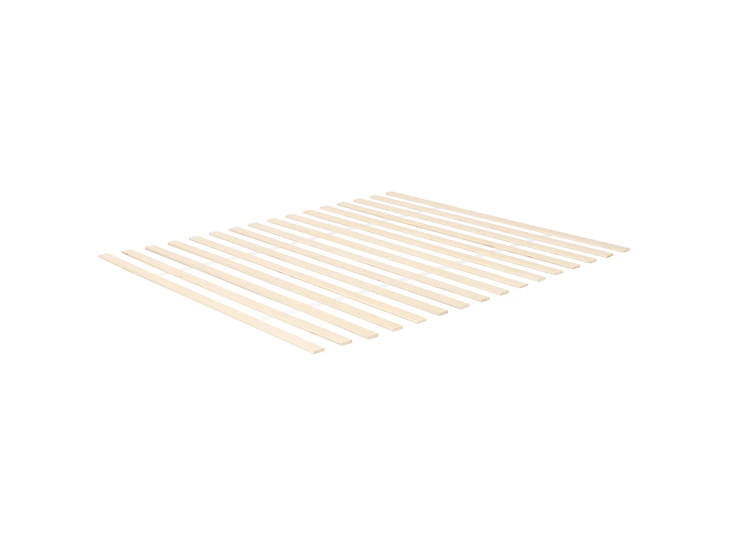 Lit avec sommier Tissu CORIO 160 x 200 cm Crème