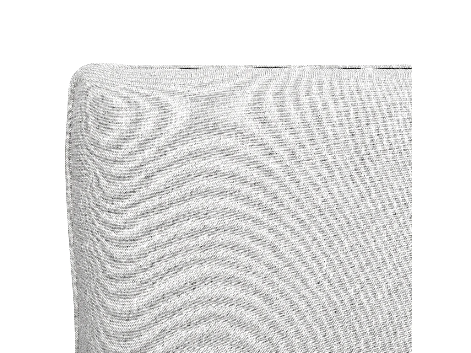 Letto Tessuto CORIO 180 x 200 cm Grigio chiaro