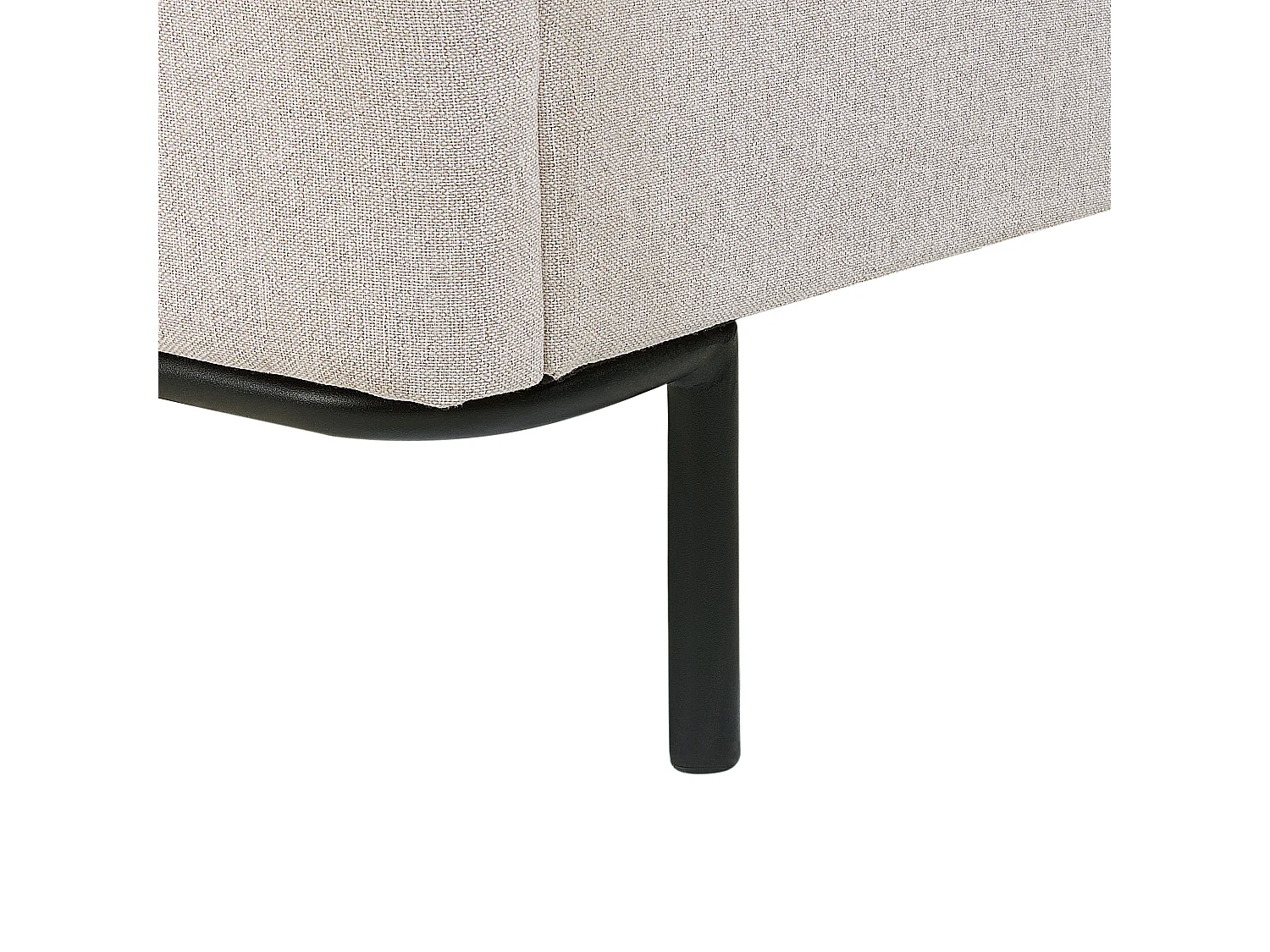 Cama Tecido CORIO 180 x 200 cm Creme