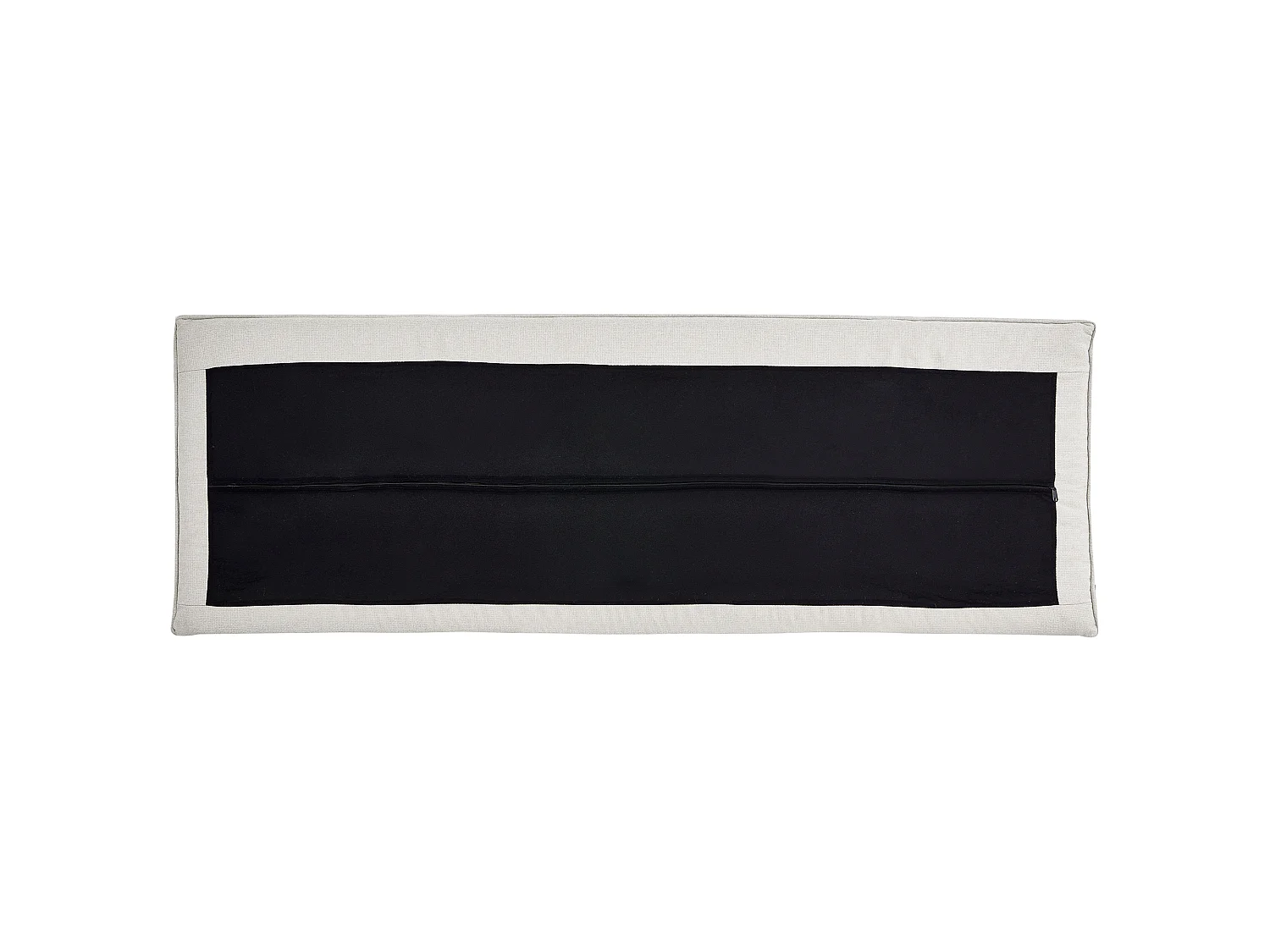 Lit avec sommier Tissu CORIO 180 x 200 cm Crème