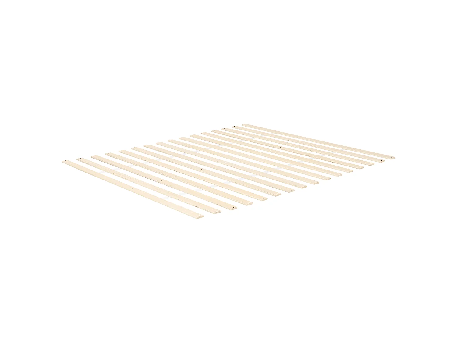 Lit avec sommier Tissu CORIO 180 x 200 cm Crème