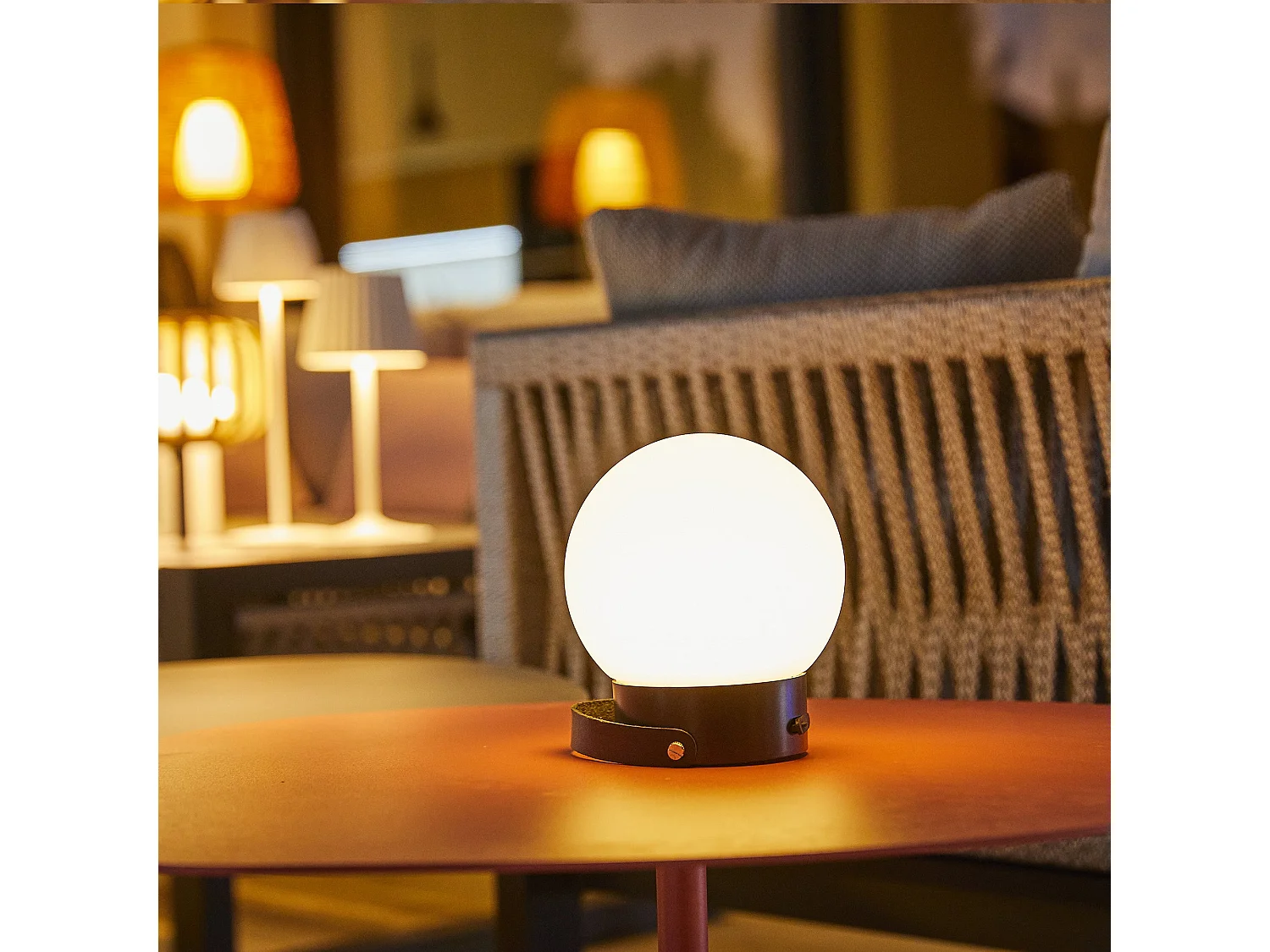 Baladeuse solaire GLOBY NOMAD H23 cm