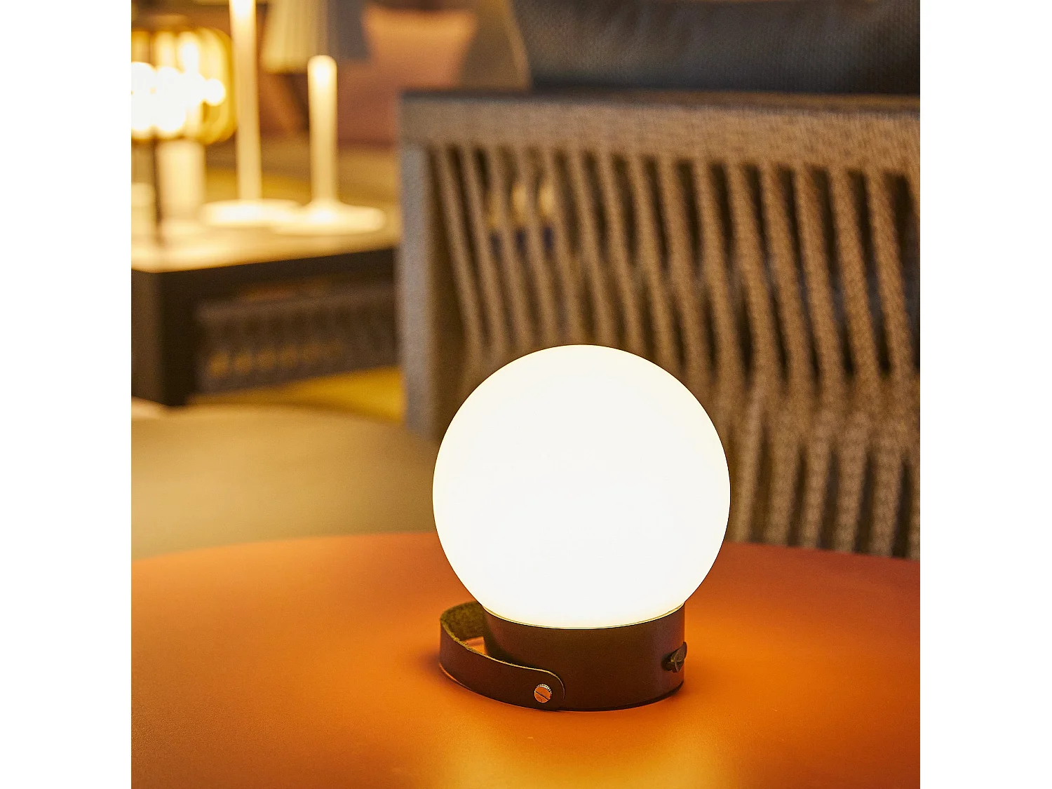 Baladeuse solaire GLOBY NOMAD H23 cm