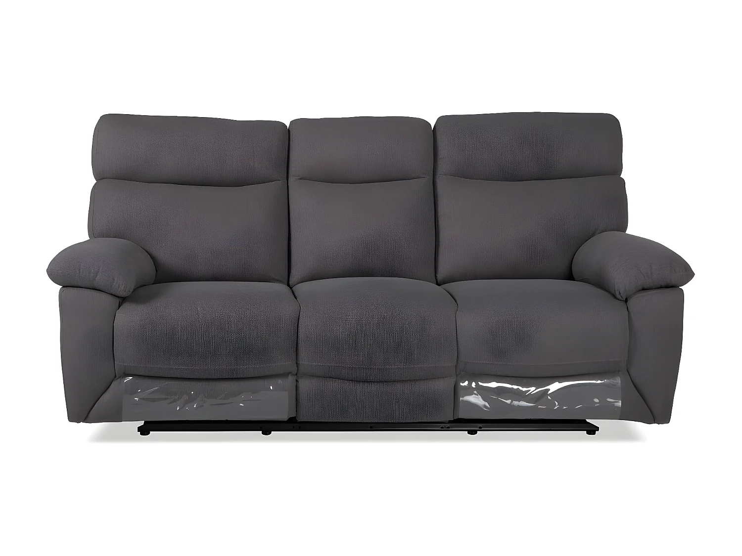 Vicenza Set 3+2+1/Stoffbezug/Anthrazit