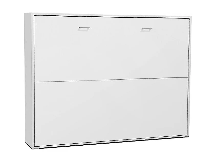 Cama dobrável aglomerado melamina branca 135x190cm