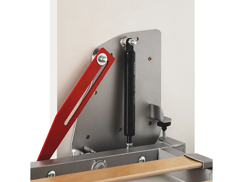 Lit escamotable aggloméré mélamine blanc 135x190cm