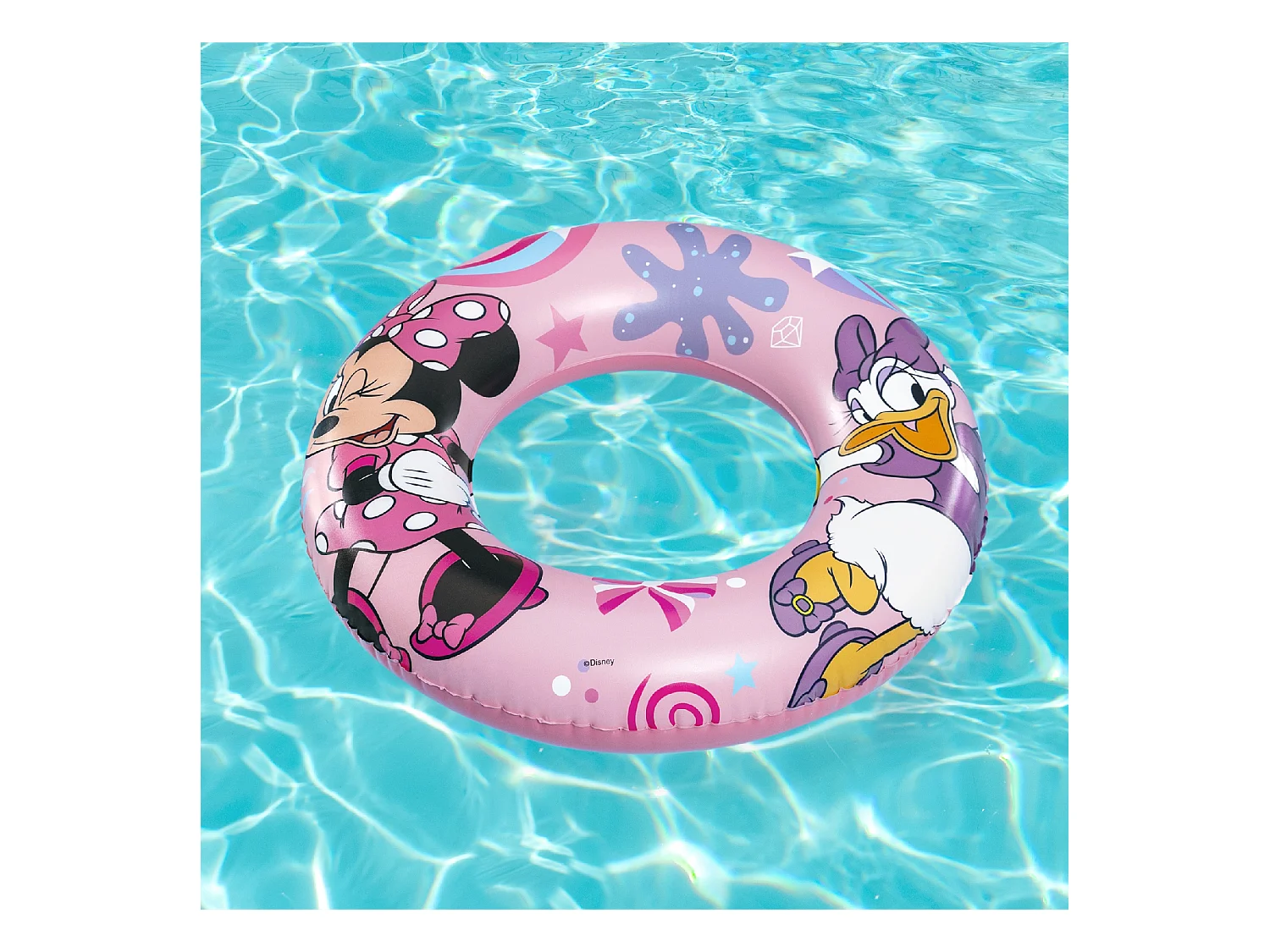 Flotador Hinchable para Niños de 3 a 6 años Bestway 48 cm Diseño de Minnie Mousse Doble Cámara de Aire