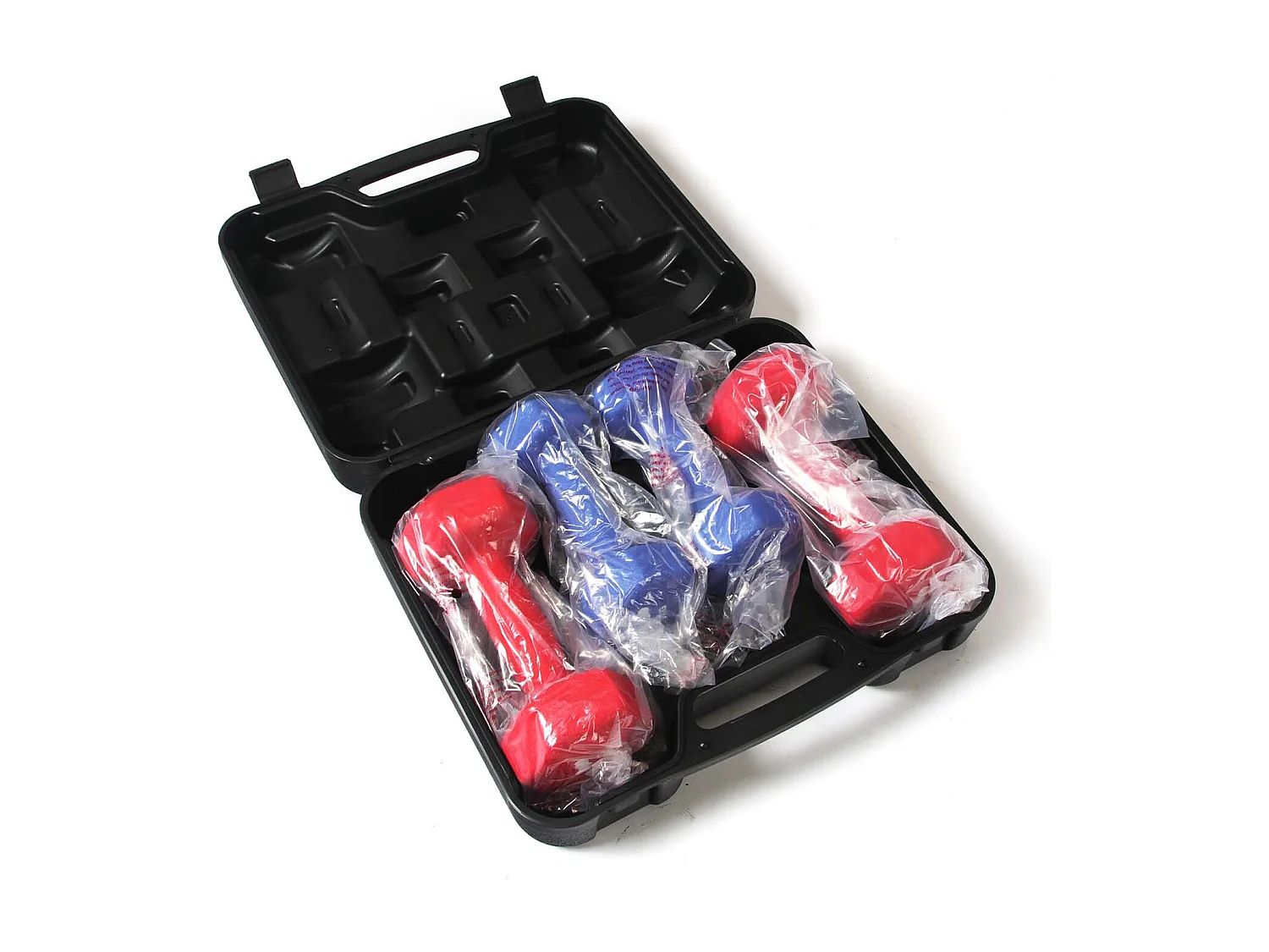 Set di 4 Manubri 16 kg Keboo Serie 500 2 Pesi da 5 kg e 2 da 3 kg