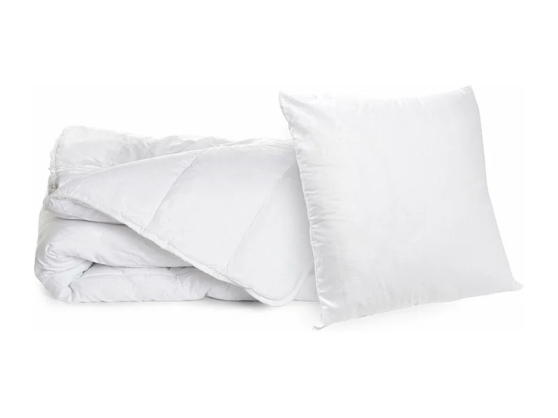 Pack Été Couette légère 140x200cm + Oreiller moelleux 60x60cm Anti-transpiration Topcool - 1 personne