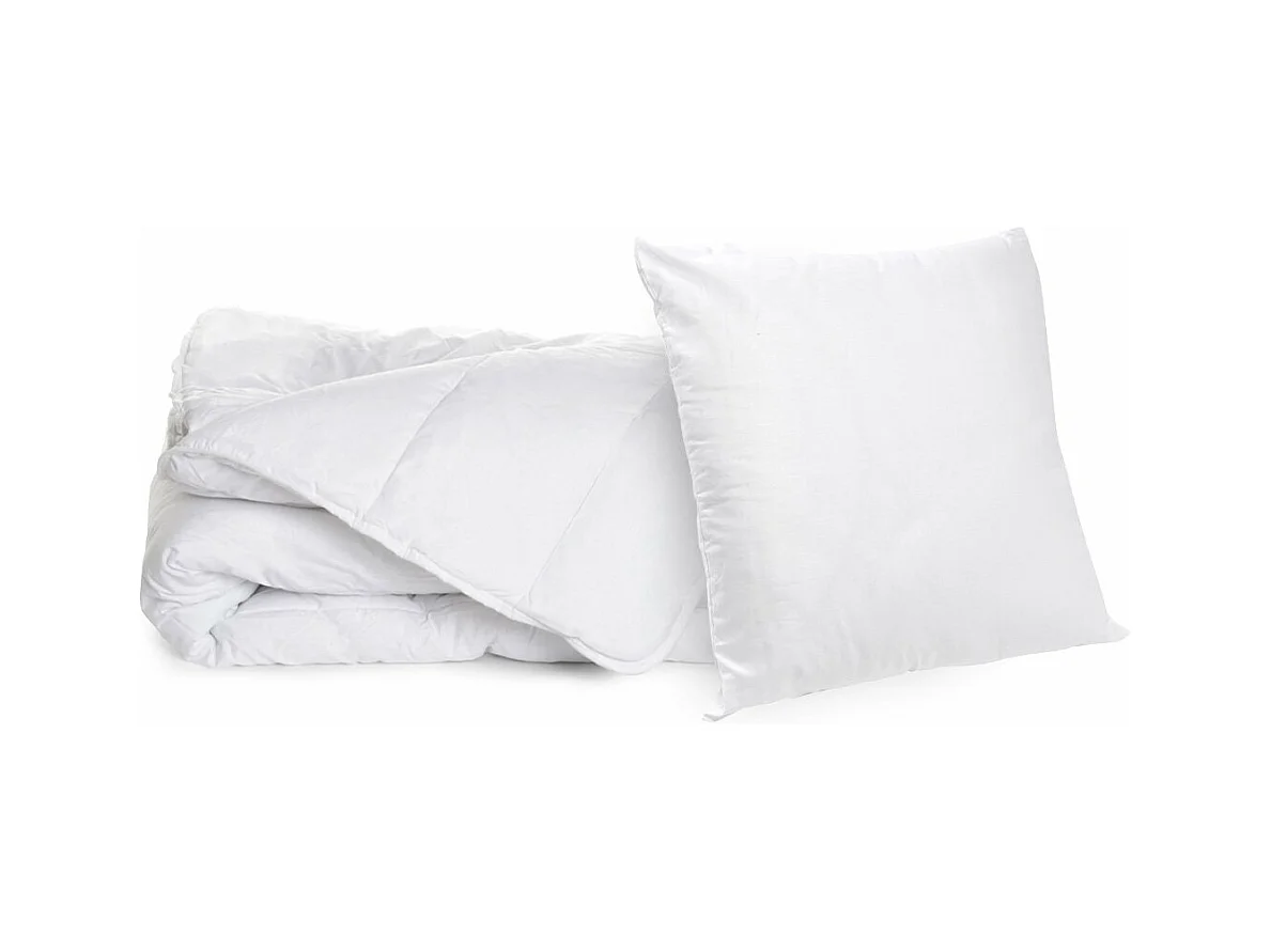 Pack Été Couette légère 140x200cm + Oreiller moelleux 60x60cm Anti-transpiration Topcool - 1 personne