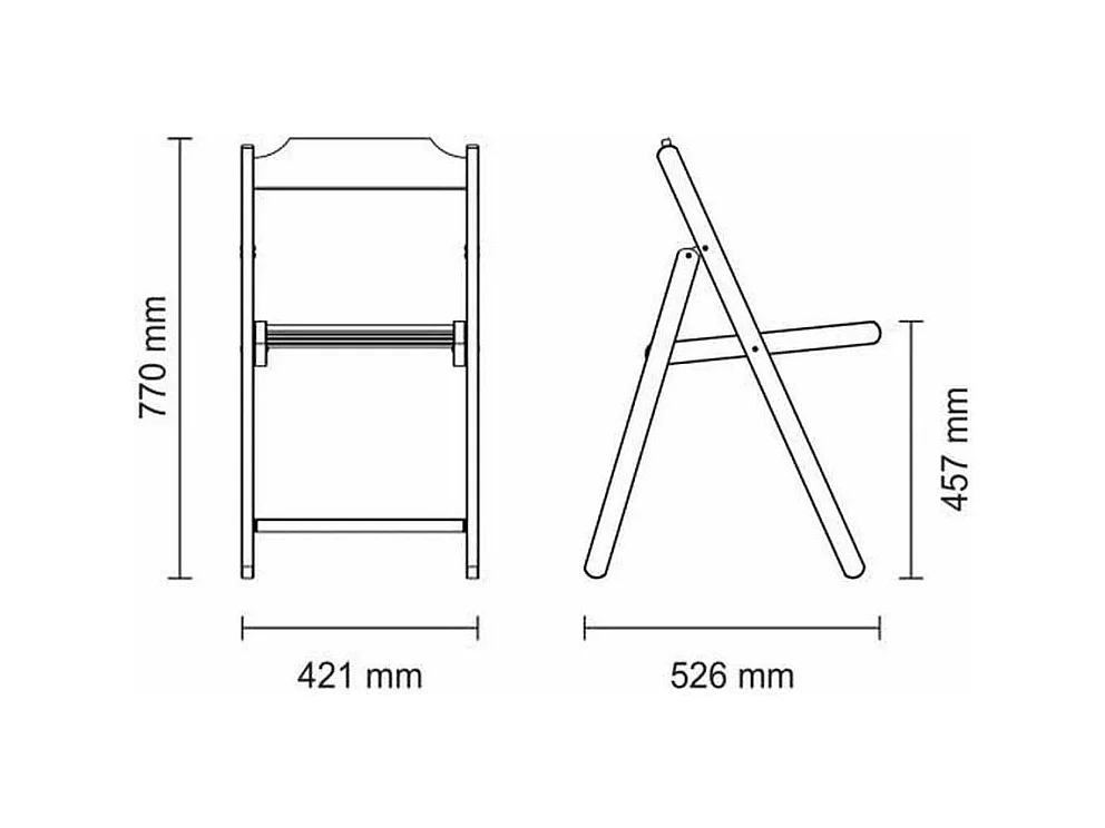 Ensemble table et chaises de jardin pliante en teck FSC