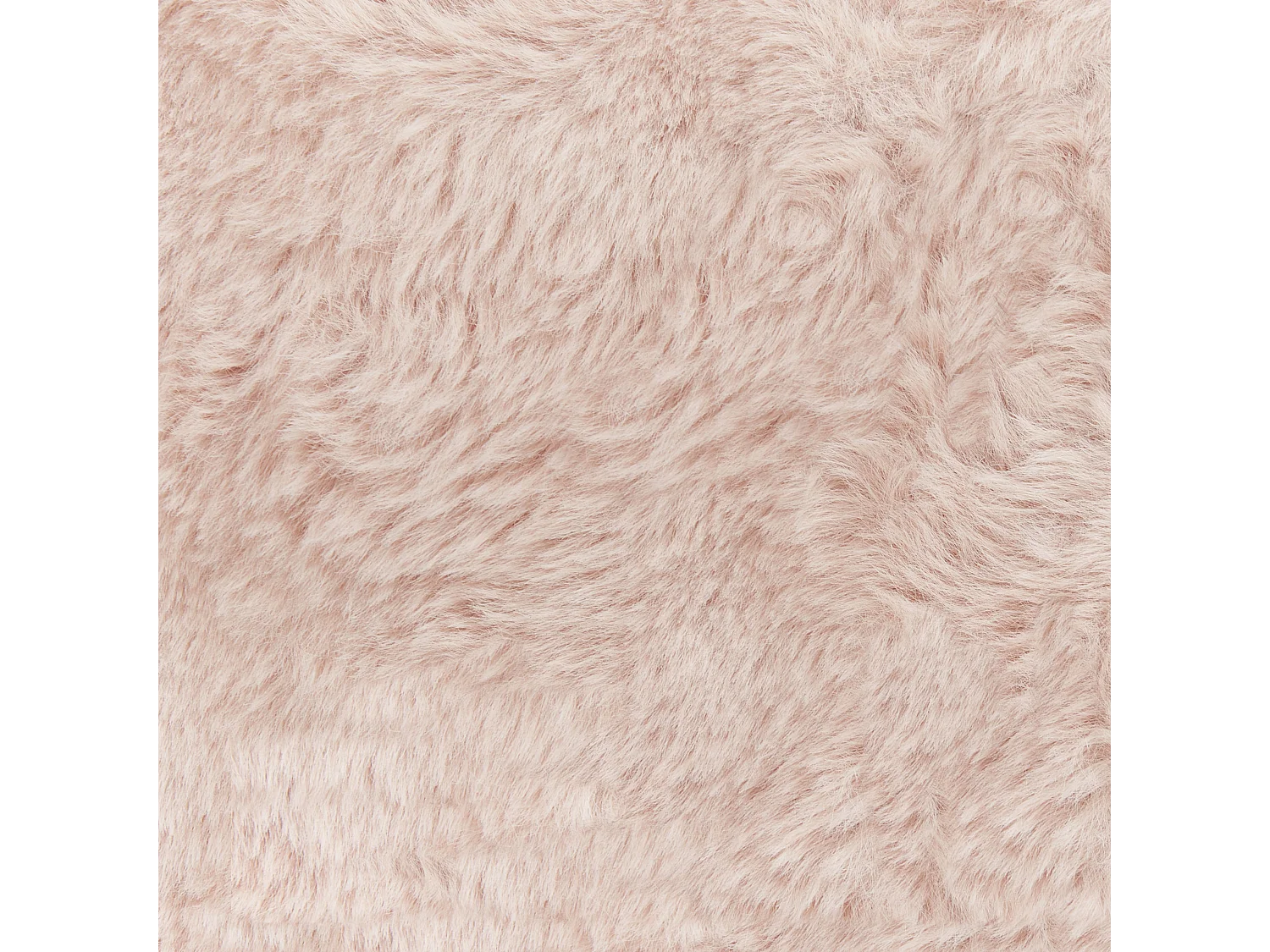 Kuscheldecke Kunstfell rosa 150 x 200 cm flauschig Tagesdecke für Bett Salka