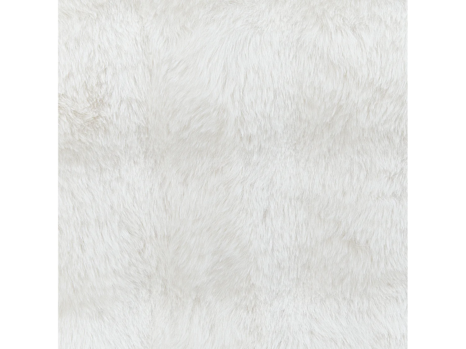 Blanket SALKA Faux Fur 150 x 200 cm White