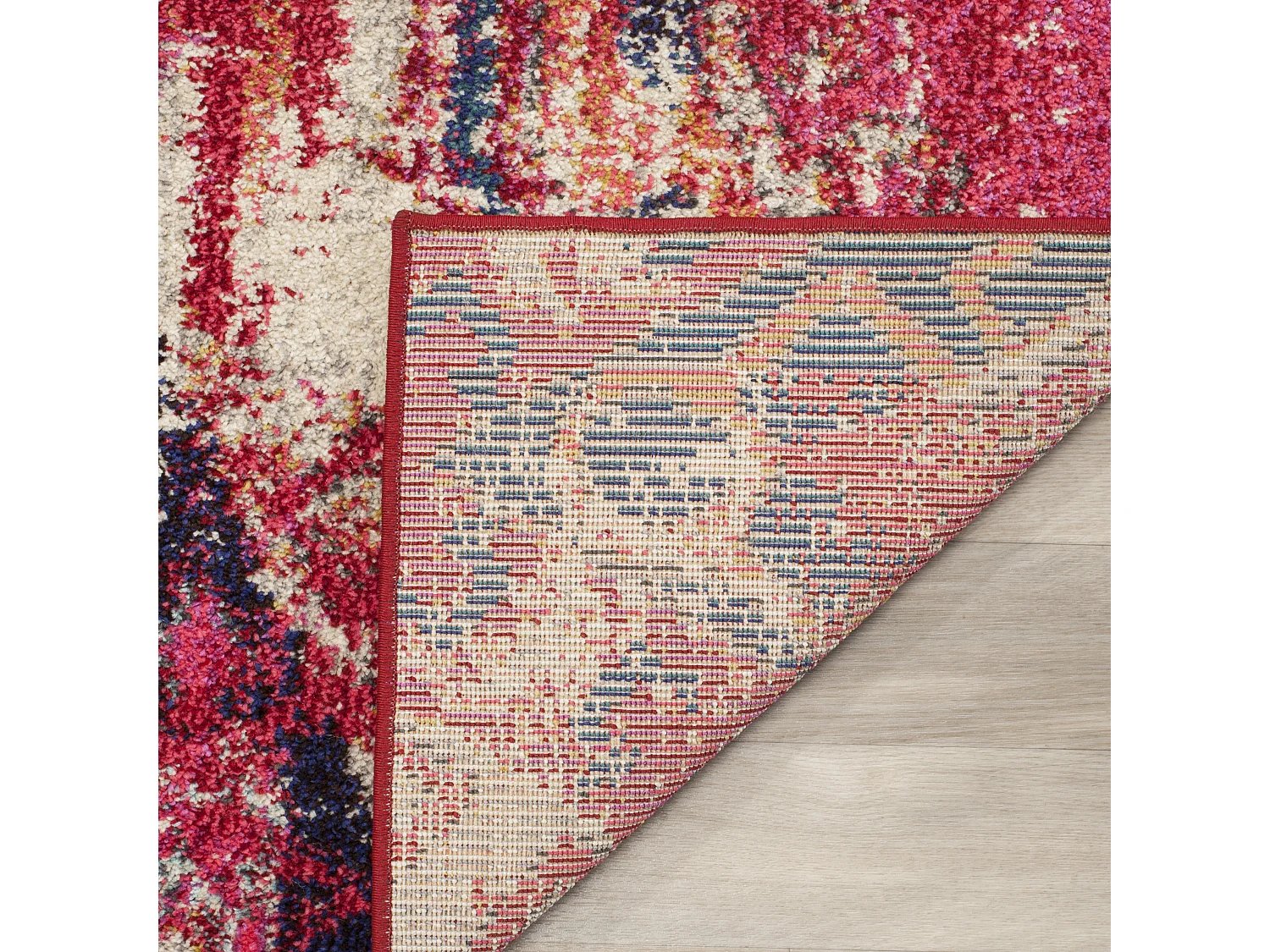 Tapis Rose/Multicolore 122 X 170 cm - Livia