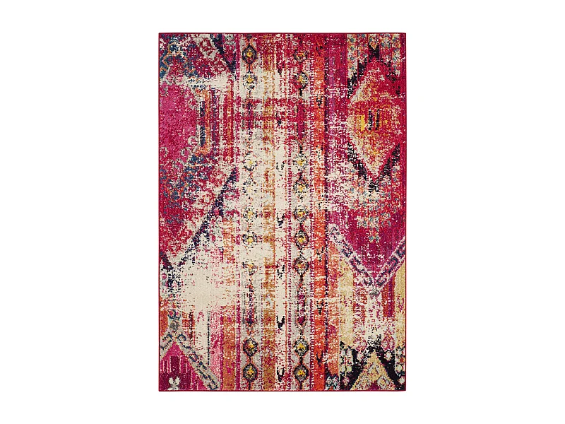 Tapis Rose/Multicolore 91 X 152 cm - Livia