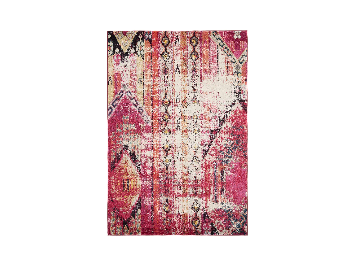 Tapis Rose/Multicolore 155 X 231 cm - Livia