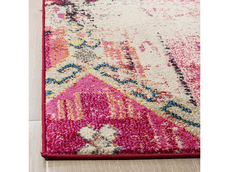Tapis Rose/Multicolore 155 X 231 cm - Livia
