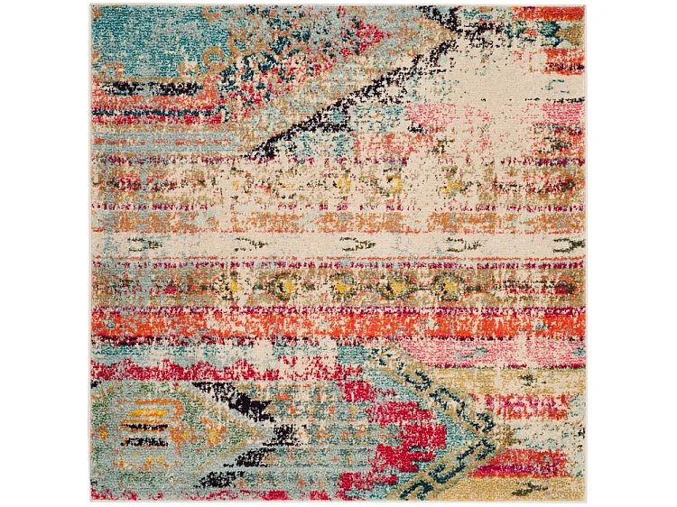 Tapis Multicolore 201 X 201 cm - Livia