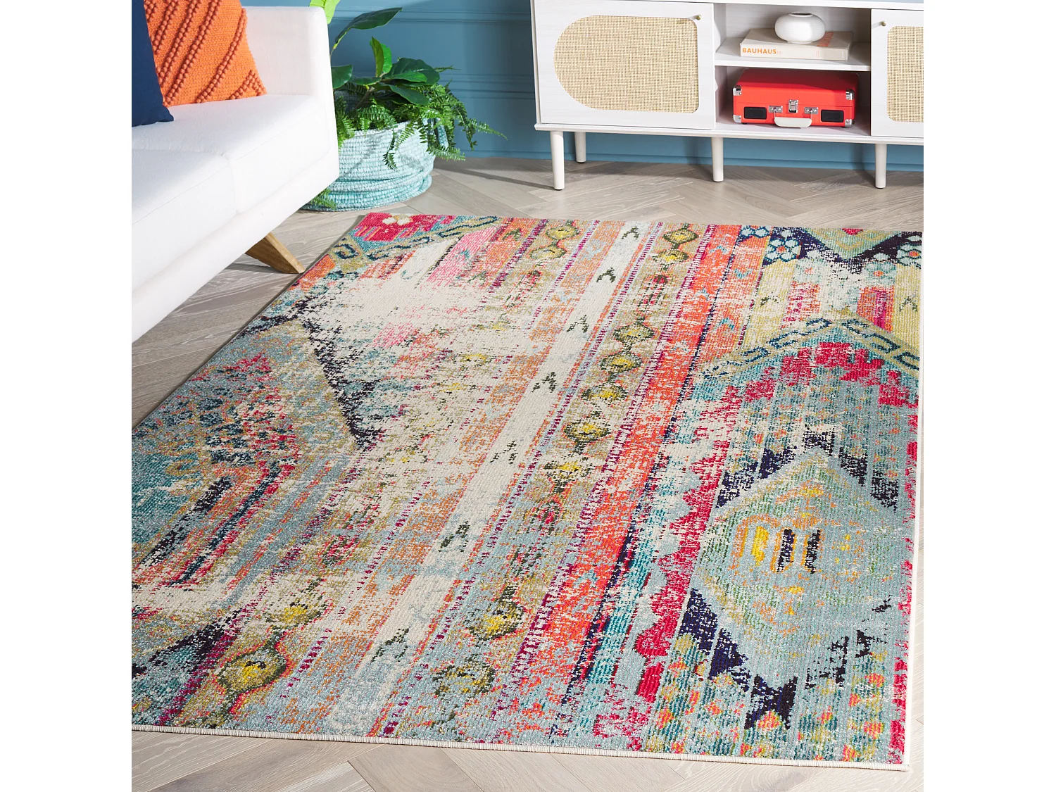 Tapis Multicolore 155 X 231 cm - Livia