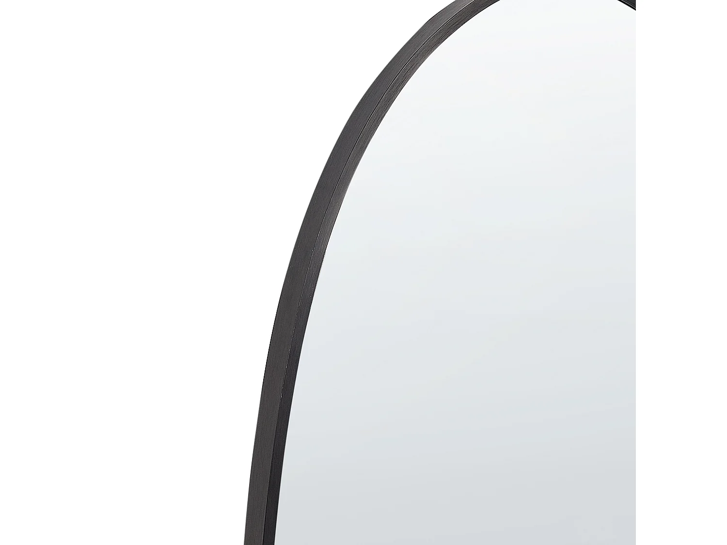 Miroir DARNETS 45 cm 160 cm Métal Noir