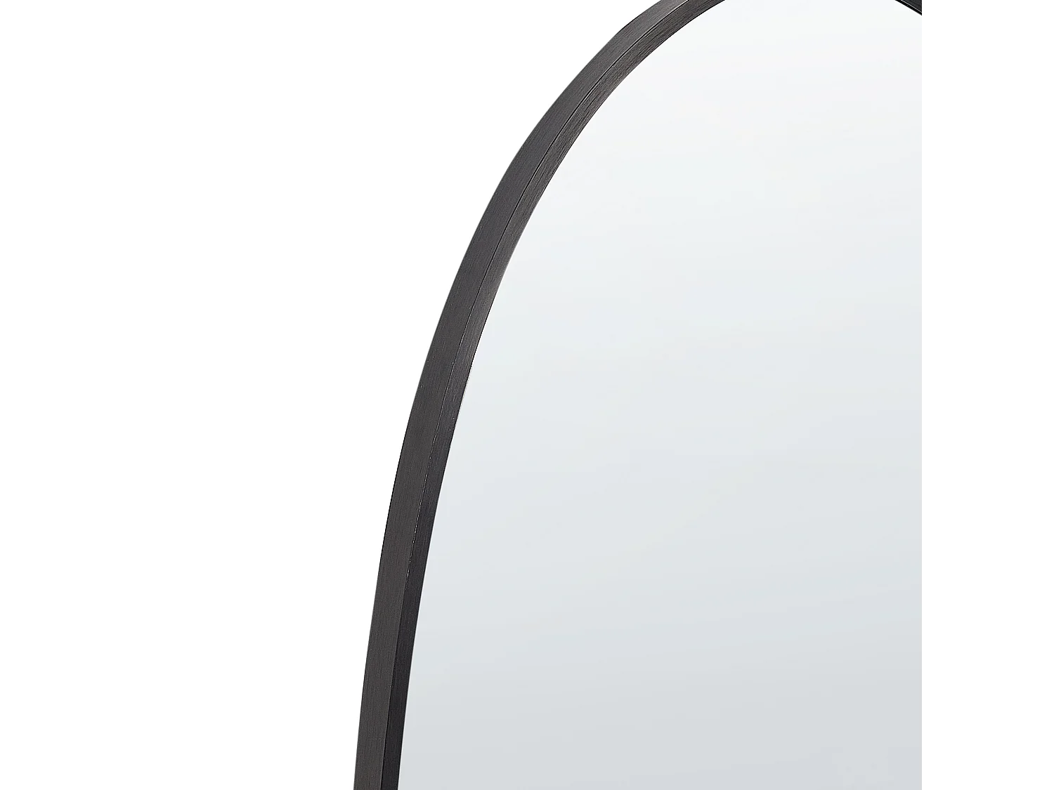 Miroir DARNETS 45 cm 160 cm Métal Noir