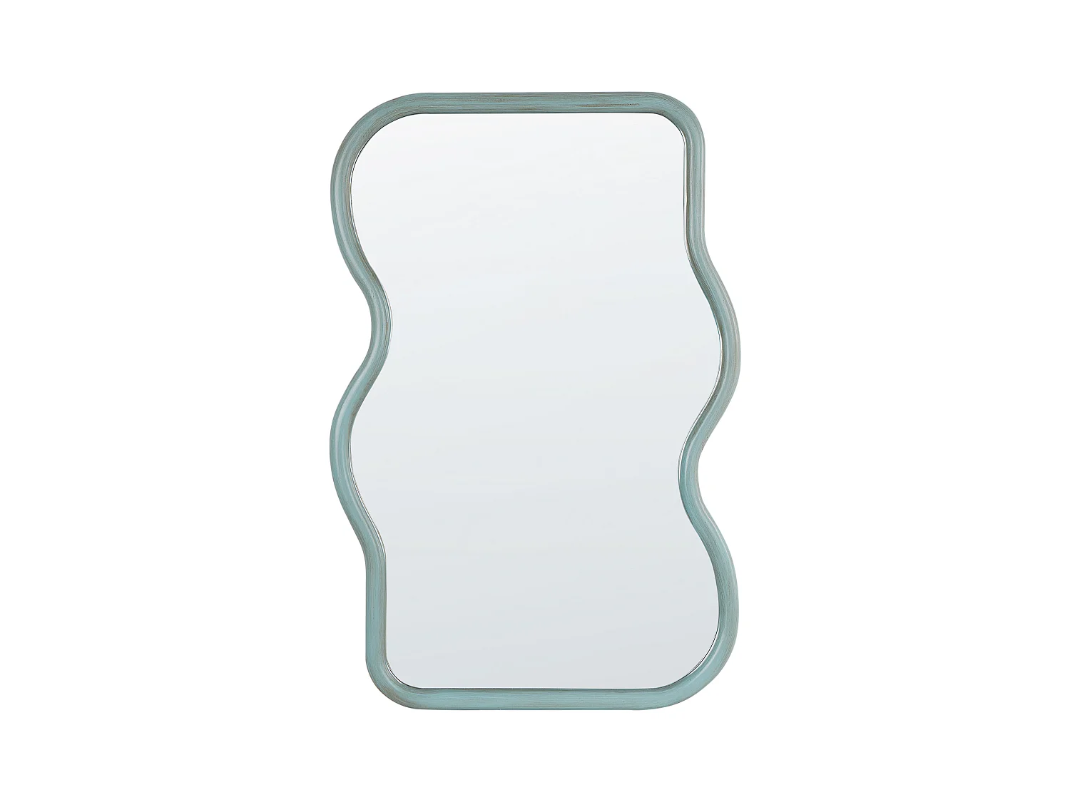 Miroir RONNET 60 cm 90 cm Bois de paulownia Bleu clair