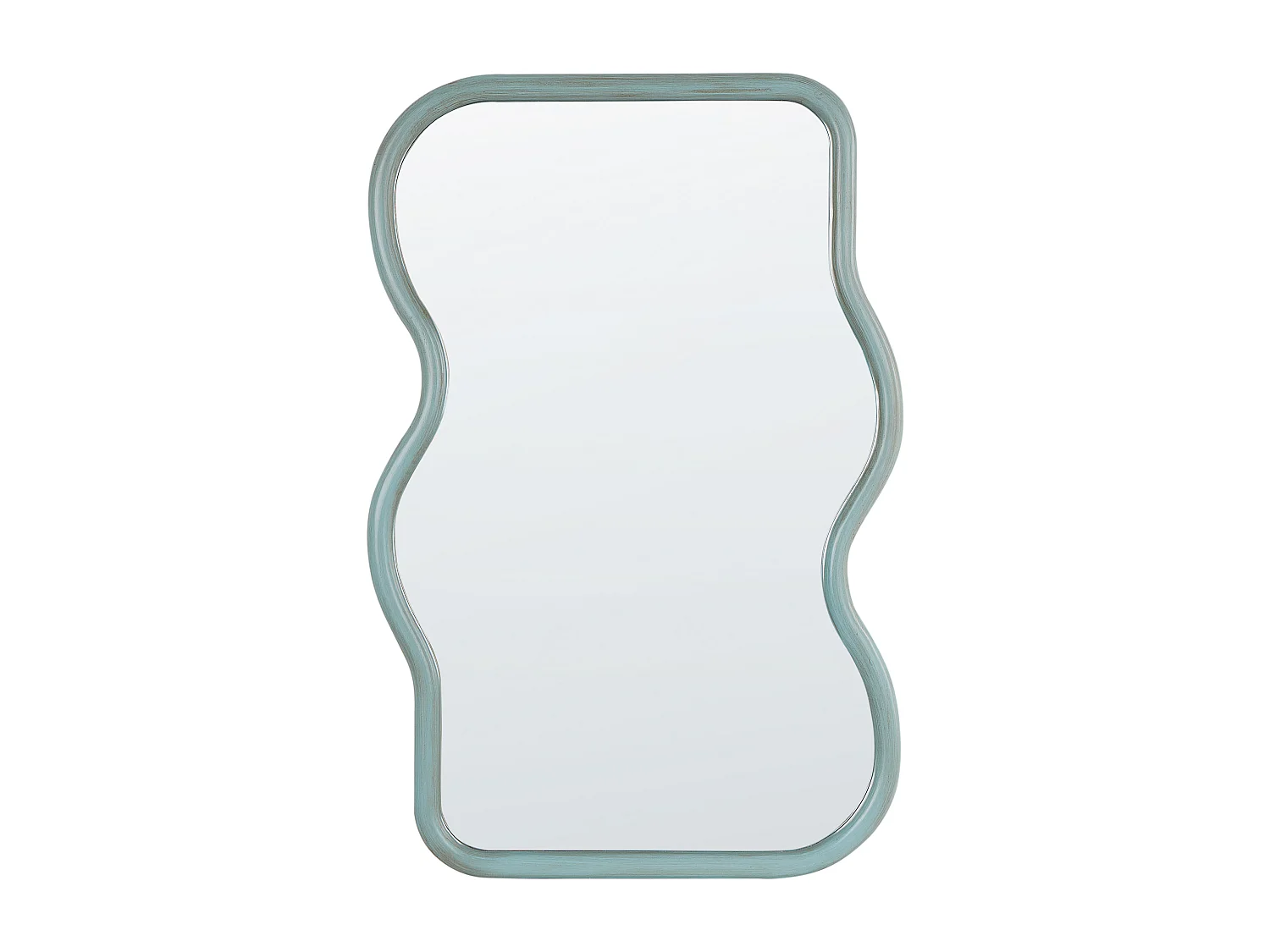 Miroir RONNET 60 cm 90 cm Bois de paulownia Bleu clair