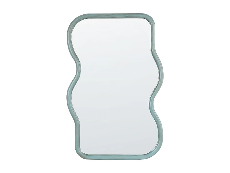 Miroir RONNET 60 cm 90 cm Bois de paulownia Bleu clair