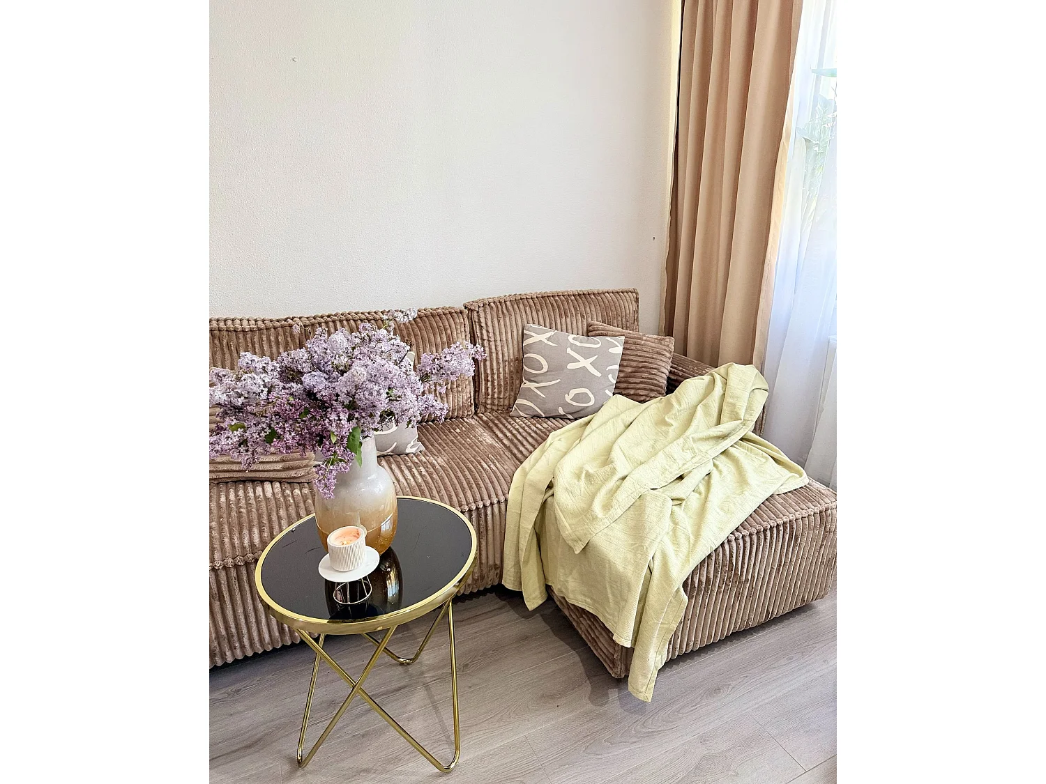 Dekokissen 2er Set TELOPEA Baumwolle 45 x 45 cm Grau Mit Aufschrift
