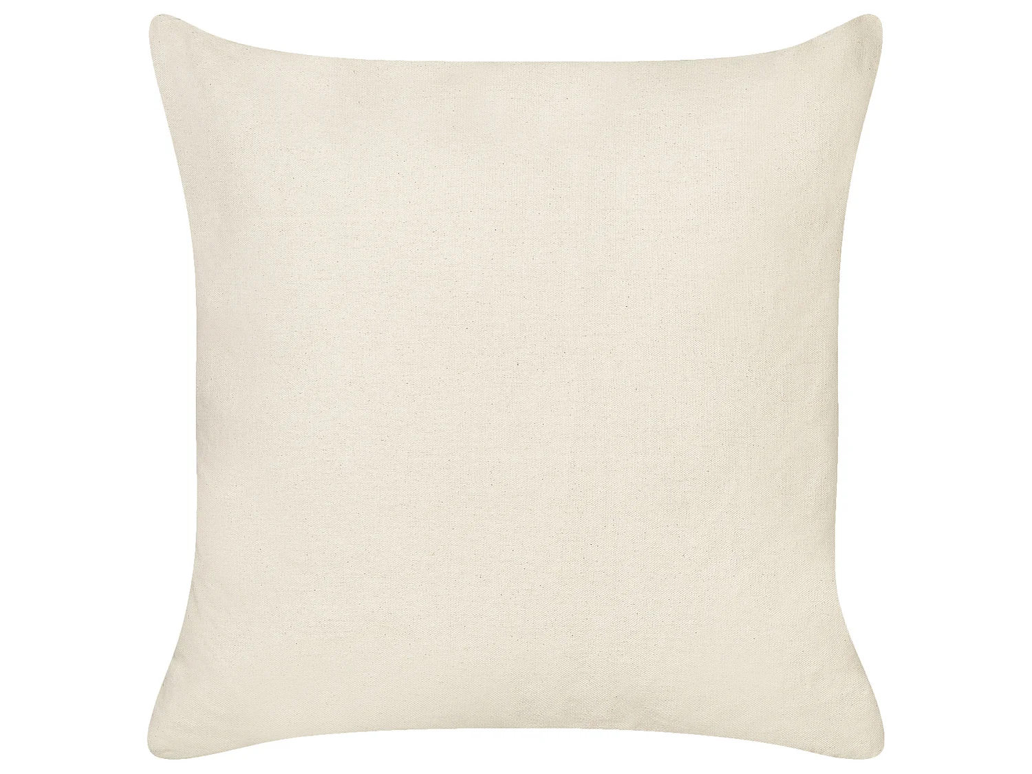 Set of 2 Decorative Cushions TELOPEA Cotton 45 x 45 cm Grey Text