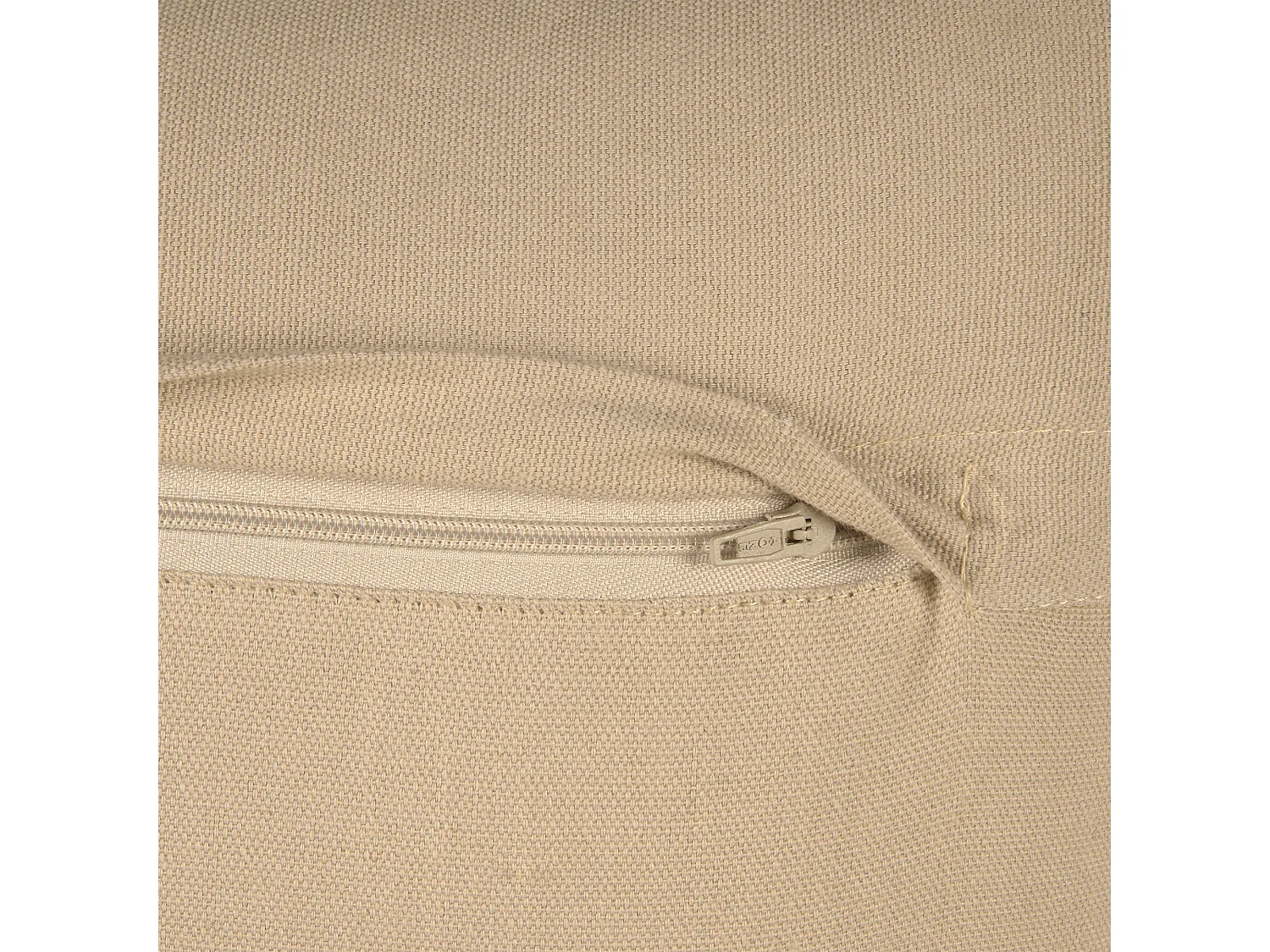 Set med 2 prydnadskuddar CAESIA 30 x 50 cm Bomull Beige Monokromt
